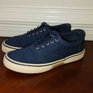 Sperry Men's Canvas Blue, Sz-7.5 Only Worn Once